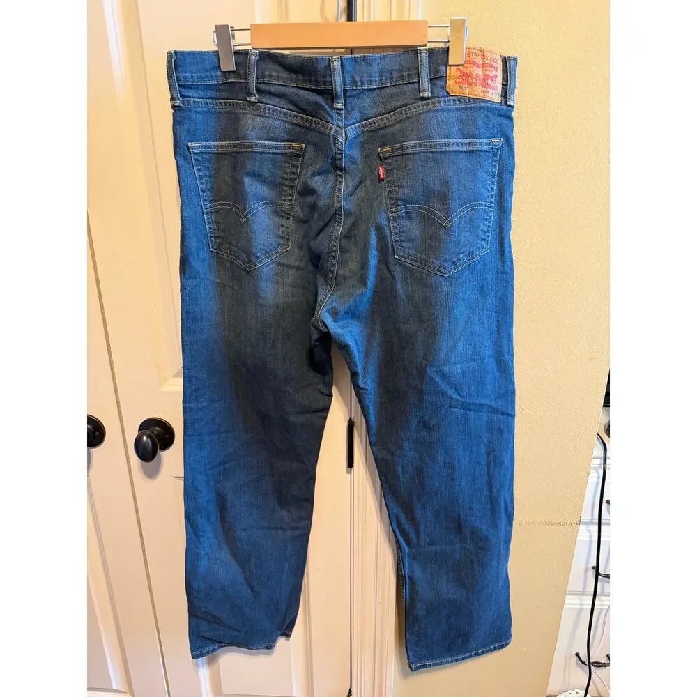 Levi's 505 Men's Denim Blue Jeans 38W x 30L